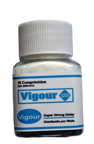 Vigour 5200mg Super Strong Delay - 10 Comprimidos - realprazer