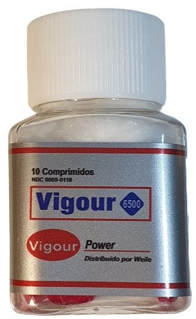 Vigour 6500 Power - 10 Unid. - realprazer