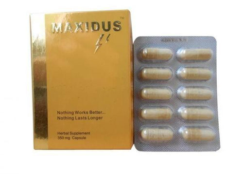 Maxidus - 10 Comprimidos - realprazer